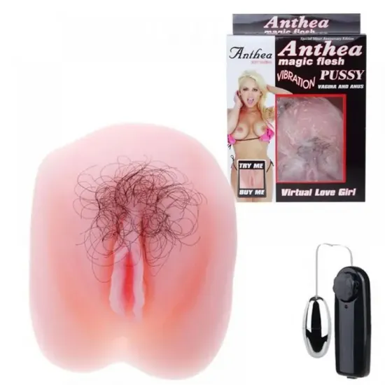 Masturbador Vagina Com Plos E Cpsula Vibratria - Sexy Import