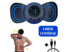 Mini Massageador Porttil Recarregvel Choque Relaxante, Anti Stress, Alivia Dores