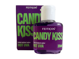 Gel Beij�vel Candy Kiss Uva Hot 35ml - Feiti�os Arom�ticos