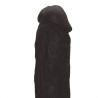 Capa Peniana Rgida Em Vinil Com Elstico Pnis 19cm x 4,5cm Preta Eros
