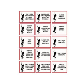 Mini Baralho Strip Tease (15 Cartas)