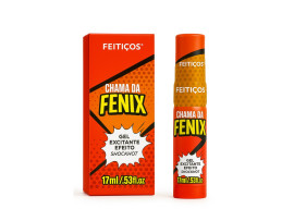 Gel Excitante Chama da F�nix Efeito Shock Hot 17ml - Feiti�os Arom�ticos