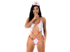Body Enfermeira Hot - Pimenta Sexy