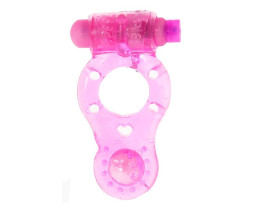 Anel Peniano com Vibro e Estimulador P�rola - Importado