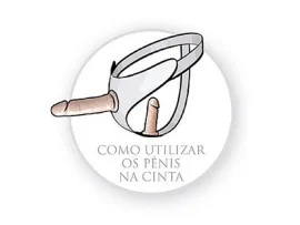 Cinta especial para duas pr�teses (Strap On Dual Penetrix) - Hot Brasil