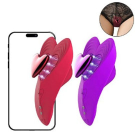 Vibrador De Calcinha - Red Heart - � Longa Dist�ncia - App