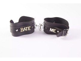 Algema em Couro Sint�tico Personalizada - Brasil Fetiche