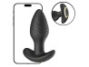 Plug Anal em Silicone Recarregvel - Via APP a Longa Distncia