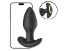 Plug Anal em Silicone Recarreg�vel - Via APP a Longa Dist�ncia