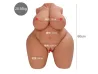 Masturbador Meio Corpo Chubby com Vagina e �nus Penetr�veis (Ref. 95) - VibraToy