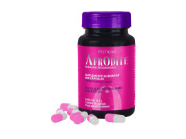 Suplemento Alimentar Feminino Afrodite Mximo Desempenho com 60 Cpsulas - Feitios Aromticos