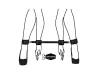 Separador DUO com braceletes e tornozeleiras 60 cm - La Pimienta