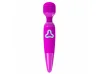 Varinha M�gica de Silicone Recarreg�vel. 7 n�veis de vibra��es - Importado