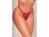 Calcinha Personaliz�vel Brilho Vermelho - Tallyta Lingerie