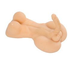 Masturbador Meio Corpo com Seios, P�nis e �nus (Ref. 89) - VibraToy