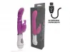 Vibrador ponto G YouVibe com 8 padres de vibrao recarregvel