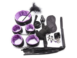 Kit Sado Black Wolf Roxo