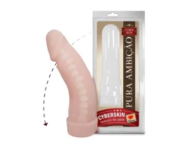 Pr�tese em Cyber Skin vertebrada 16 x 4,5 cm - Sexy Fantasy