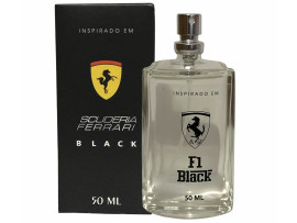 Deo col�nia masculina inspirada no Ferrari Black 50 ml - Soul Cosm�ticos
