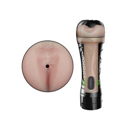 Masturbador �nus Em Cyberskin Com Vibro (Formato De Lanterna)