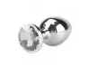 Plug de Metal com Joia Tamanho Grande (9,5 cm) - VM