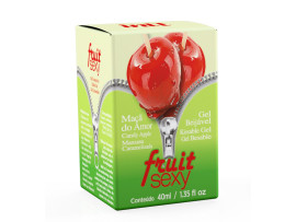 Gel comest�vel Fruit Sexy Ma�a do Amor 40ml - Intt