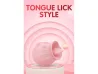 Vibrador em Formato de Flor com Lingua Estimuladora Recarreg�vel - VibraToy
