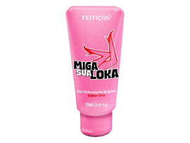 Gel Estimulante Beij�vel Miga sua Loka - Sabor Uva 15g - Feiti�os Arom�ticos