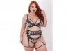 Conjunto Nefertiti Plus - Tallyta Lingerie