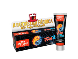 Lubrificante esquenta esfria Fire e Ice - Bisnaga 18g - Soft Love