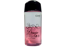 �leo de massagem bif�sico Desejo (morango com champagne) 70 ml - Garji