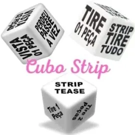 Kit Dado Er�tico Posi��o BRILHA NO ESCURO + Strip - Prazer e Divers�o - H�tero - Sex Shop Kamin