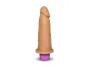 Pr�tese Real�stica com Vibrador Recarreg�vel USB 15,3 x 4,5 cm - Sexy Fantasy