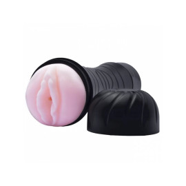 Masturbador Vagina Em Cyberskin Com Vibro (Formato De Lanterna)