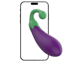 Bullet em Formato de Berinjela / Vegetais - � Longa dist�ncia App - 9,6 x 3,1cm