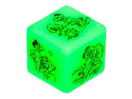 DADO COM CHAVEIRO FUNNY DICE - DIVERS�O AO CUBO 