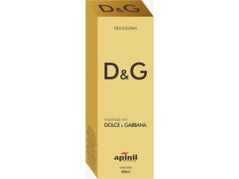 Deo col�nia feminina inspirada no Dolce  Gabbana 60 ml - Apinil