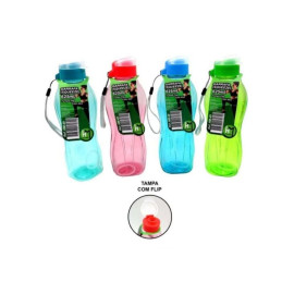 Garrafa Squeeze 625Ml Com Tampa Flip E Al�a