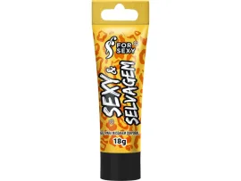 Gel Excitante Multisensa��es Sexy e Selvagem 18g - For Sexy
