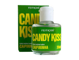 Gel Beijvel Candy Kiss Caipirinha 35ml - Feitios Aromticos