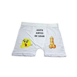 Cueca Boxer Agite Antes De Usar