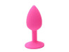 Plug Anal em Silicone - Tamanho Pequeno - 7,2 X2,8