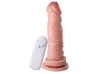 Pr�tese 15,5 x 4 cm com ventosa e vibrador externo - Soulsex