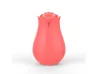 Vibrador de Suc��o Formato Rosa Dina