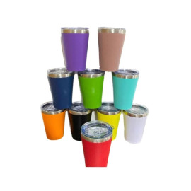 Copo T�rmico 360Ml Com Tampa Acr�lica