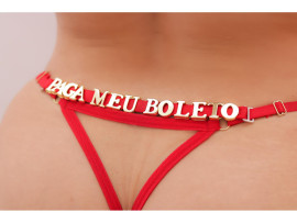 Calcinha Personaliz�vel TMI - Tallyta Lingerie