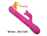Vibrador Arya Telescopic Vai e Vem com Estimulador Rotativo de Clit�ris USB - VibraToy