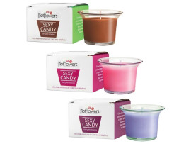 Vela aromatizante Sexy Candy 40g - Hot Flowers