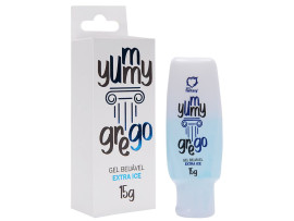 Gel comest�vel Yummy Grego Refrescante 15ml - Sexy Fantasy