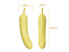 Vibrador de Clitris com Pulsao - Formato de Banana - Dibe - Importado